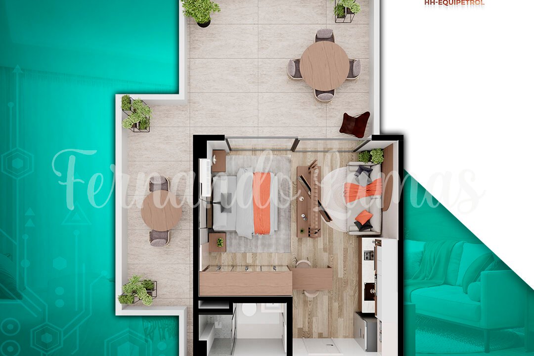 Preventa apartamento Equipetrol, calle 9A Este,monoambientes, departamentos de 1 y 2 dormitorios, Santa Cruz de la Sierra, Bolivia (30)
