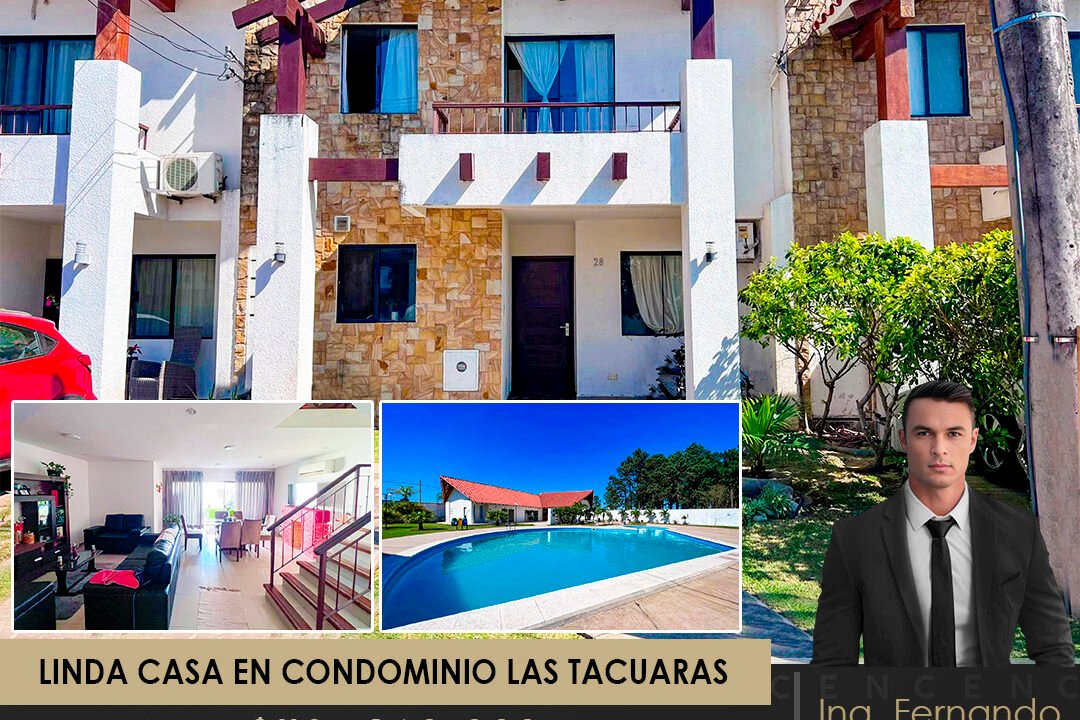 Venta casa condominio Las tacuaras, 3 dormitorios, zona norte, Santa Cruz de la Sierra, Bolivia (2)